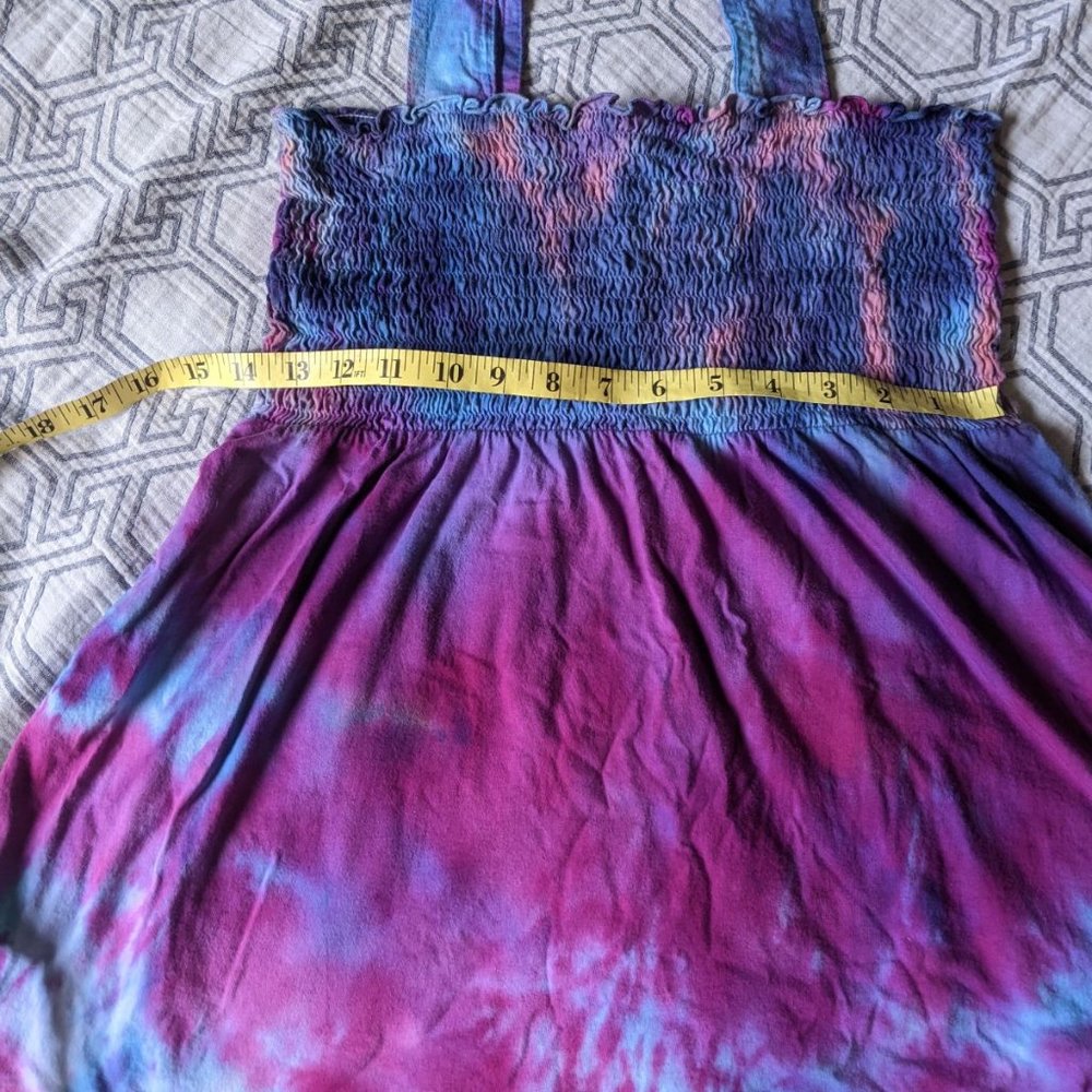 Tie Dyed Babydoll Top - Picture 8 of 9
